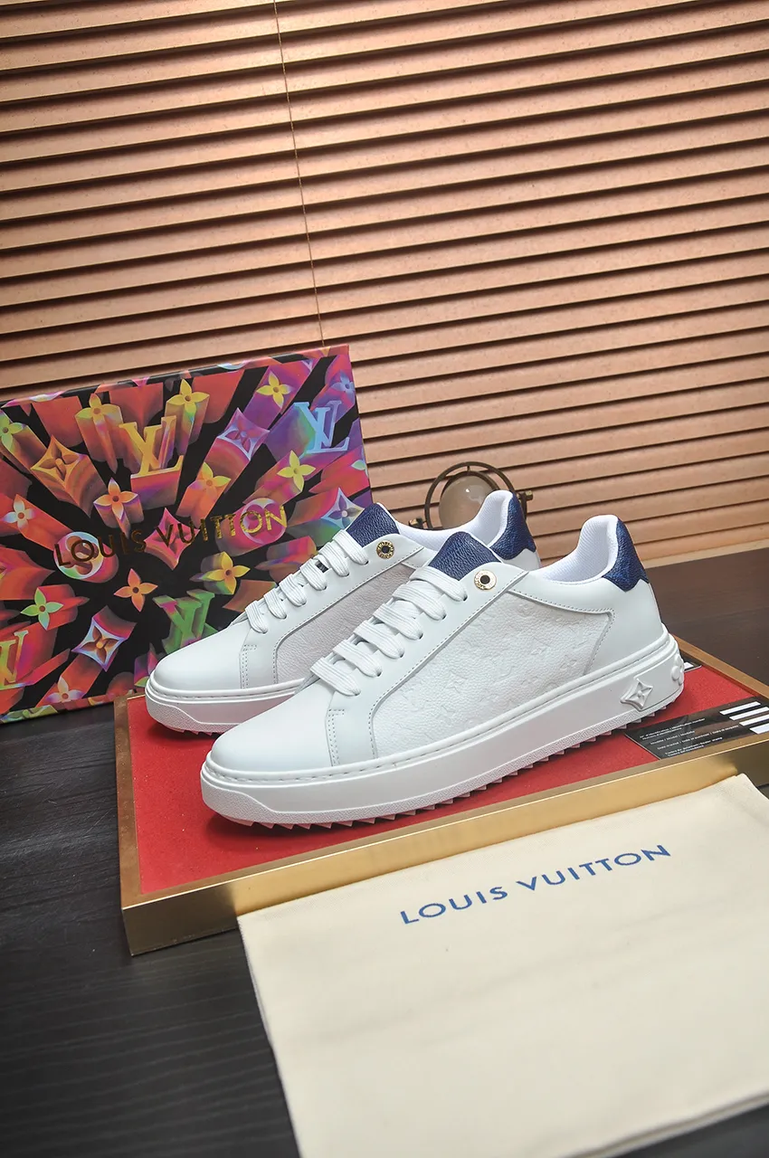 Men's shoes 💰540💶[LOUIS VUITTON] Original order price (water-dyed cowhide lining) new model 🍀LV Louis Vuitton * - top version of LV classic trendy shoes! Made of imported original cowhide, water-dyed cowhide lining, and original wear-resistant rubber outsole! High quality products! Code number 38-45 (45 is custom-made and cannot be returned or exchanged)